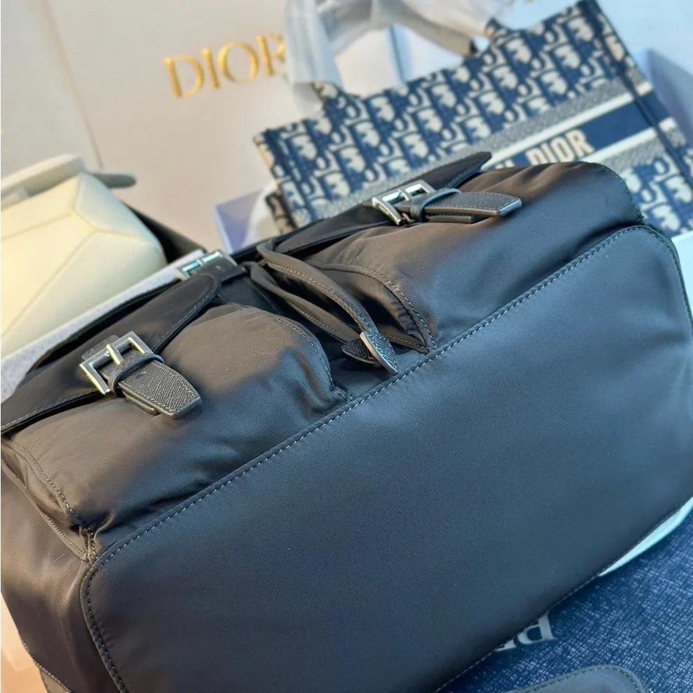 Prada Women's Black Backpack - Picture 7 of 8